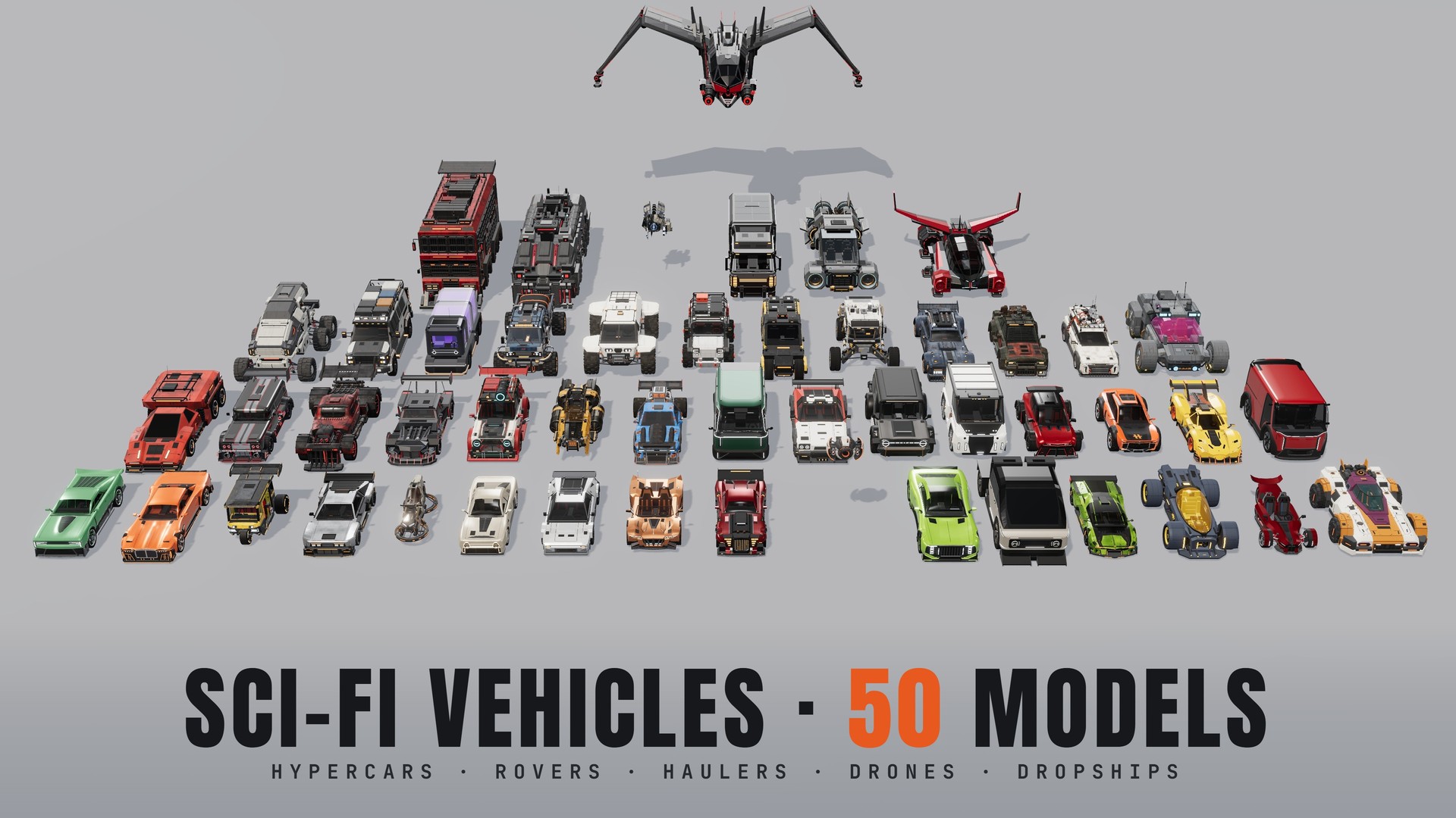 Sci-Fi Vehicles screenshot 1 of 12