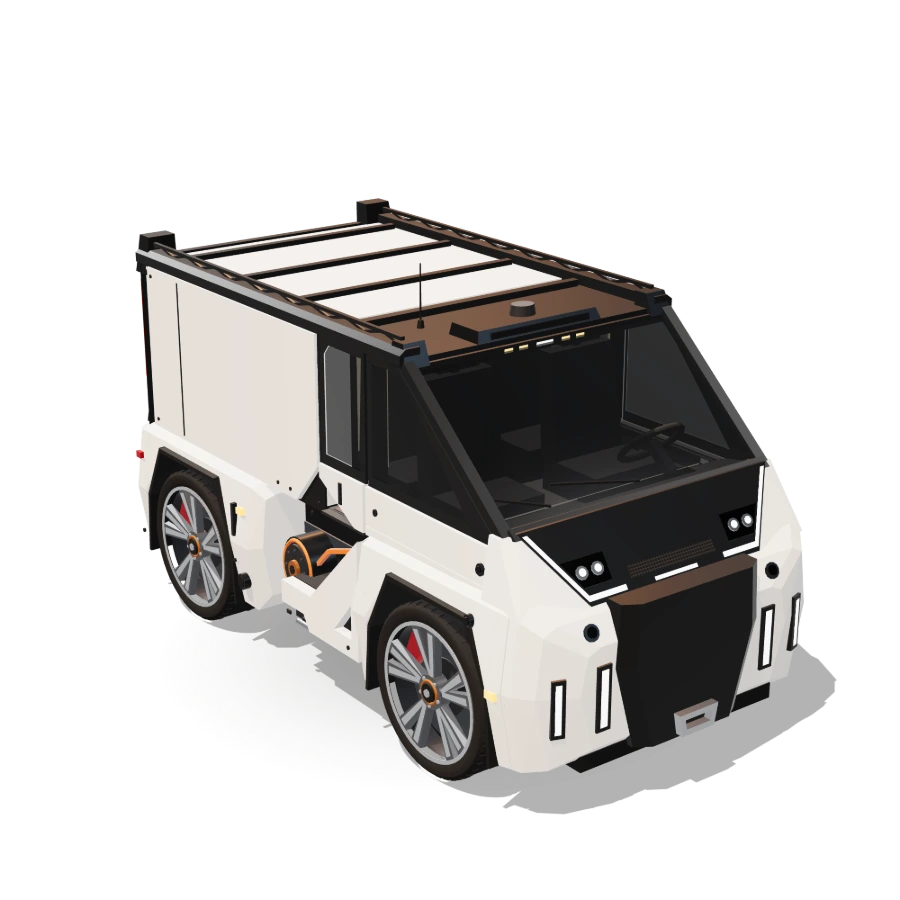 Sci-Fi Cargo Van
