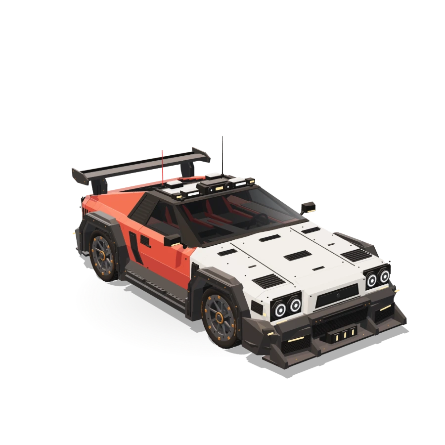 Armored Wedge Supercar