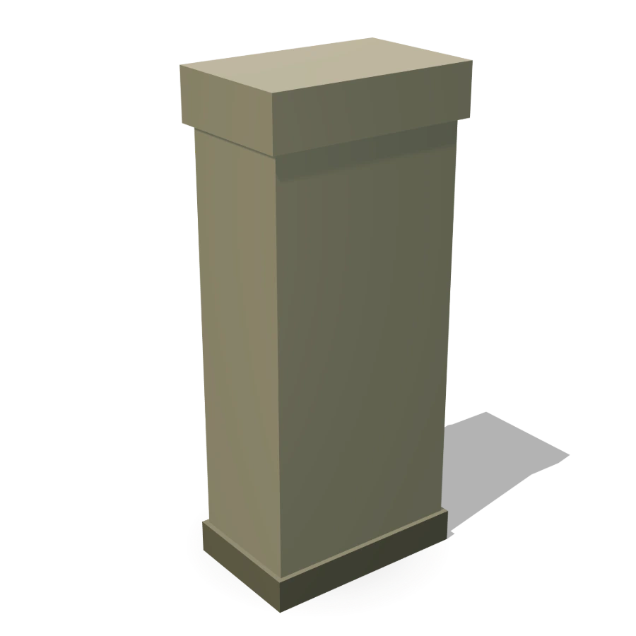 Narrow Outdoor Electrical Cabinet