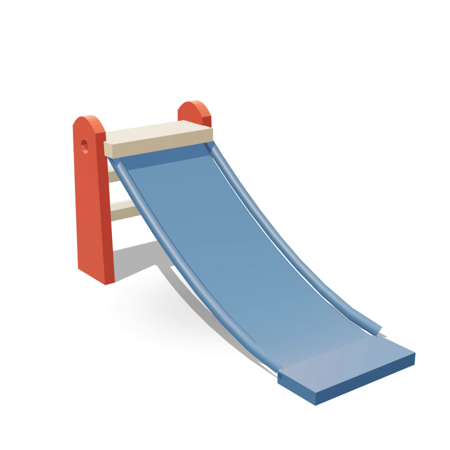 Plastic Toddler Slide