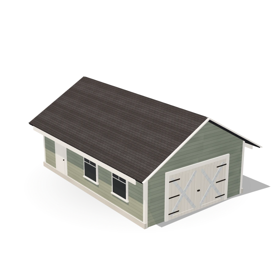 Barn Door Workshop Garage