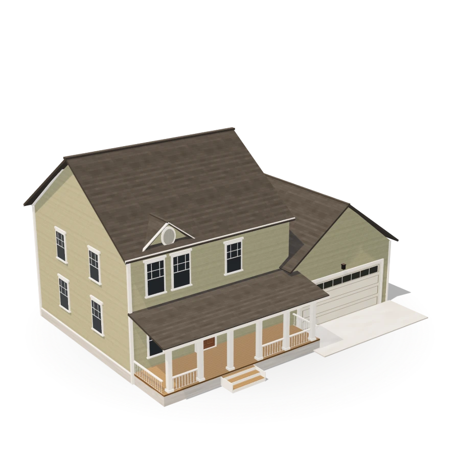 Farmhouse Garage House