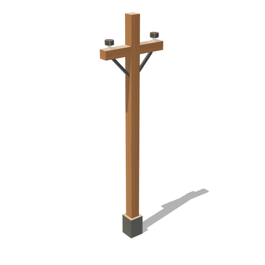 Utility Pole Set