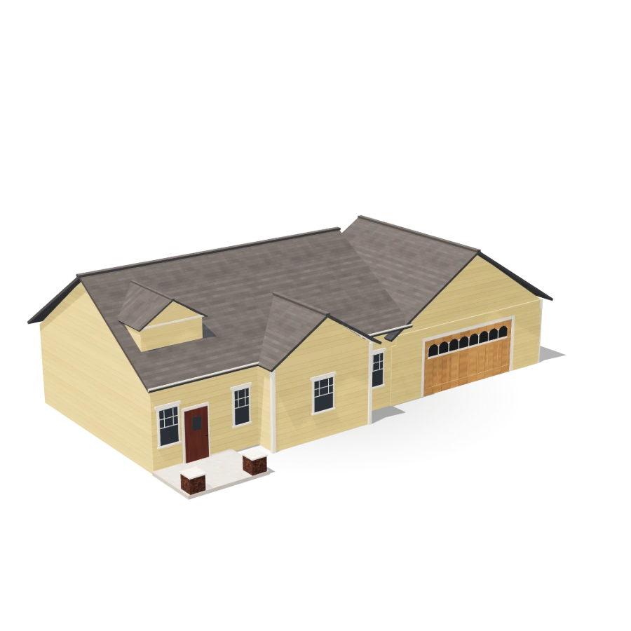 Cape Cod Garage House