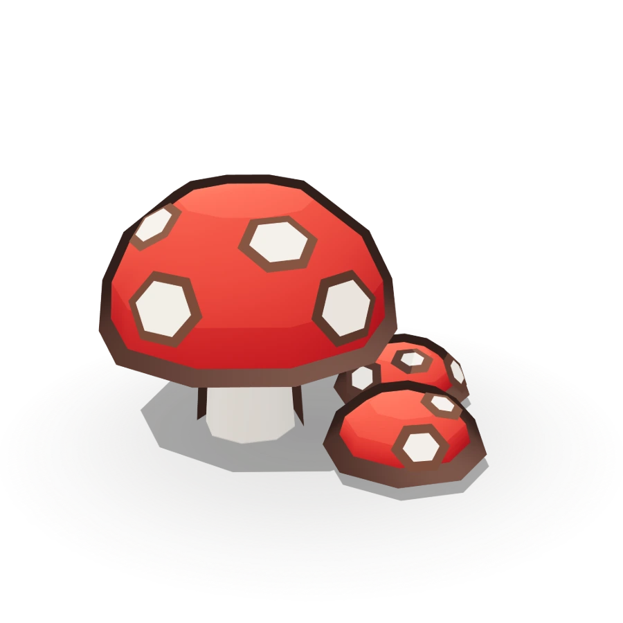 Red Mushrooms